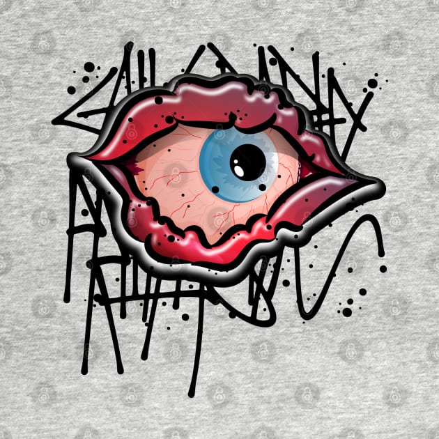 Monster Eye Halloween by Mister Graffiti